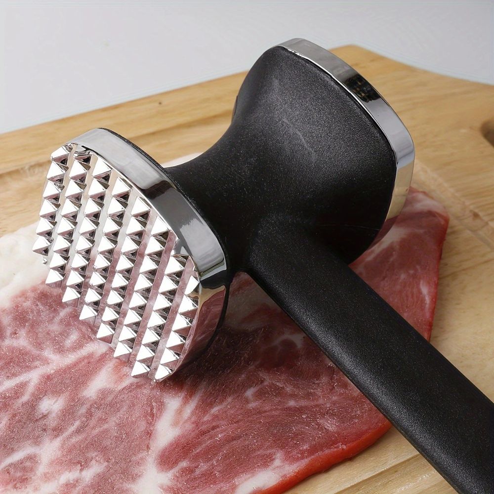 Meat Tenderizer Hammer Dual-Sided Rust-Resistant Zinc Alloy