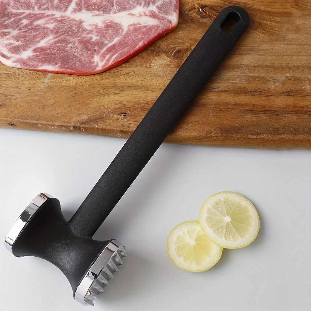 Meat Tenderizer Hammer Dual-Sided Rust-Resistant Zinc Alloy