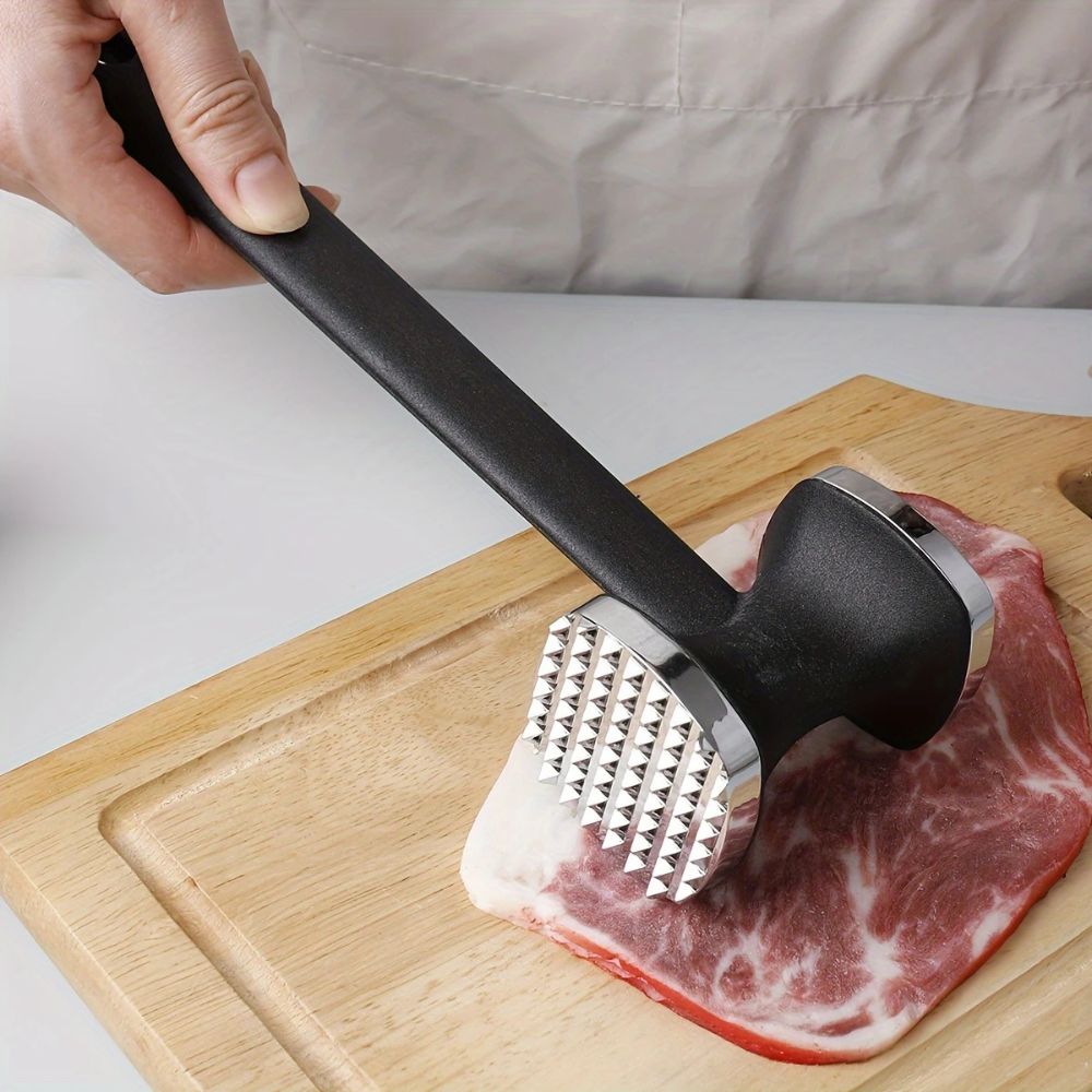 Meat Tenderizer Hammer Dual-Sided Rust-Resistant Zinc Alloy