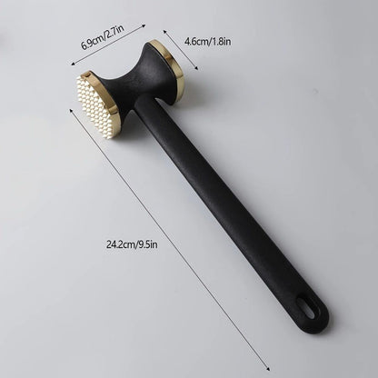 Meat Tenderizer Hammer Dual-Sided Rust-Resistant Zinc Alloy