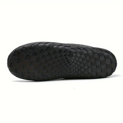 Men’s Slippers Synthetic Wool Warm Lightweight Slip-On