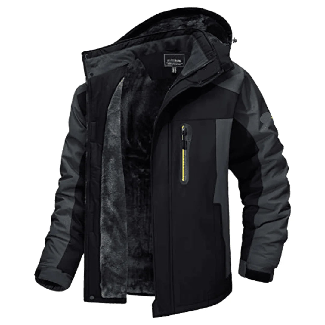 Men’s Winter Jacket Waterproof Windproof & Breathable Performance Fabric