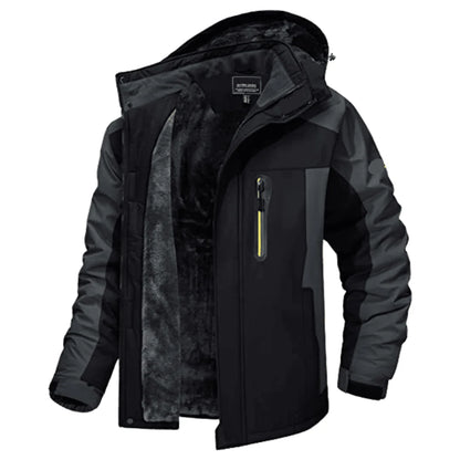 Men’s Winter Jacket Waterproof Windproof & Breathable Performance Fabric