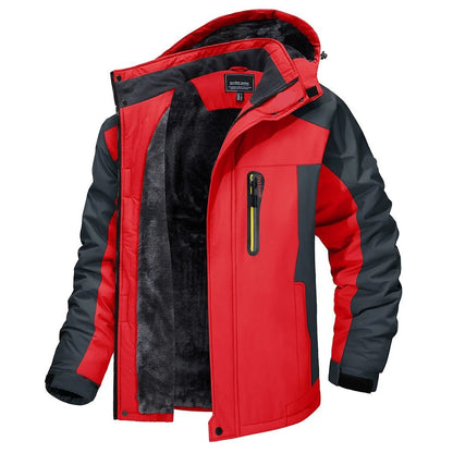Men’s Winter Jacket Waterproof Windproof & Breathable Performance Fabric