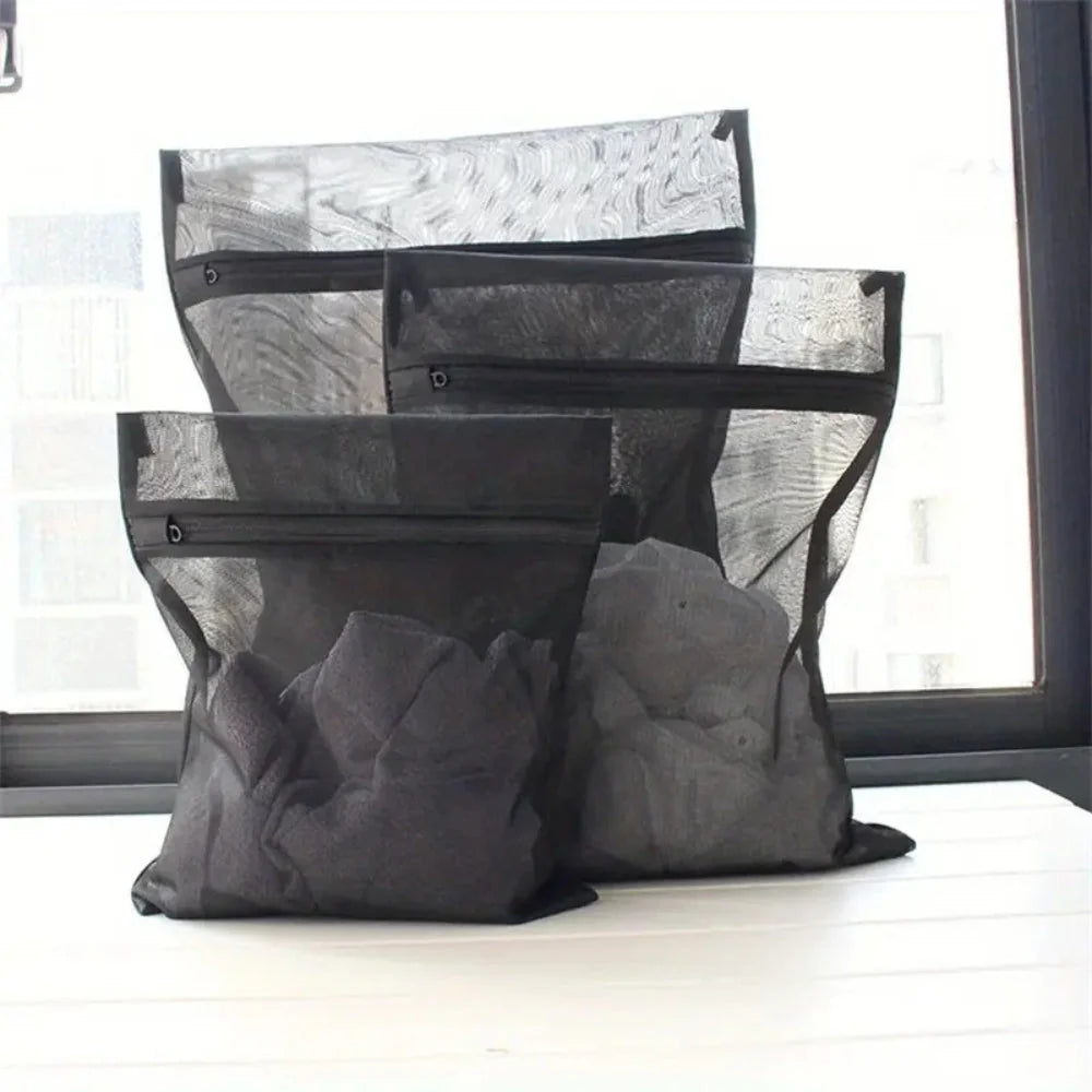 Mesh Laundry Bags Microfiber Blend Set of 3