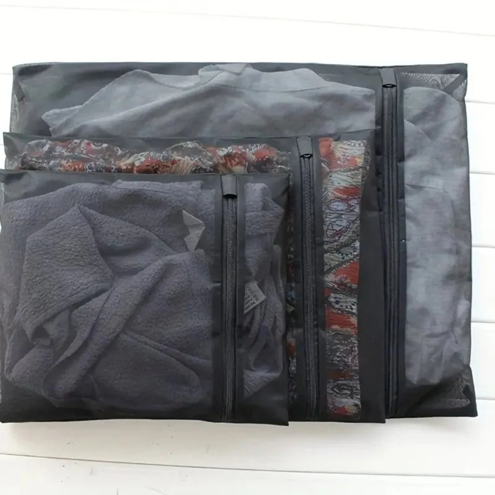 Mesh Laundry Bags Microfiber Blend Set of 3