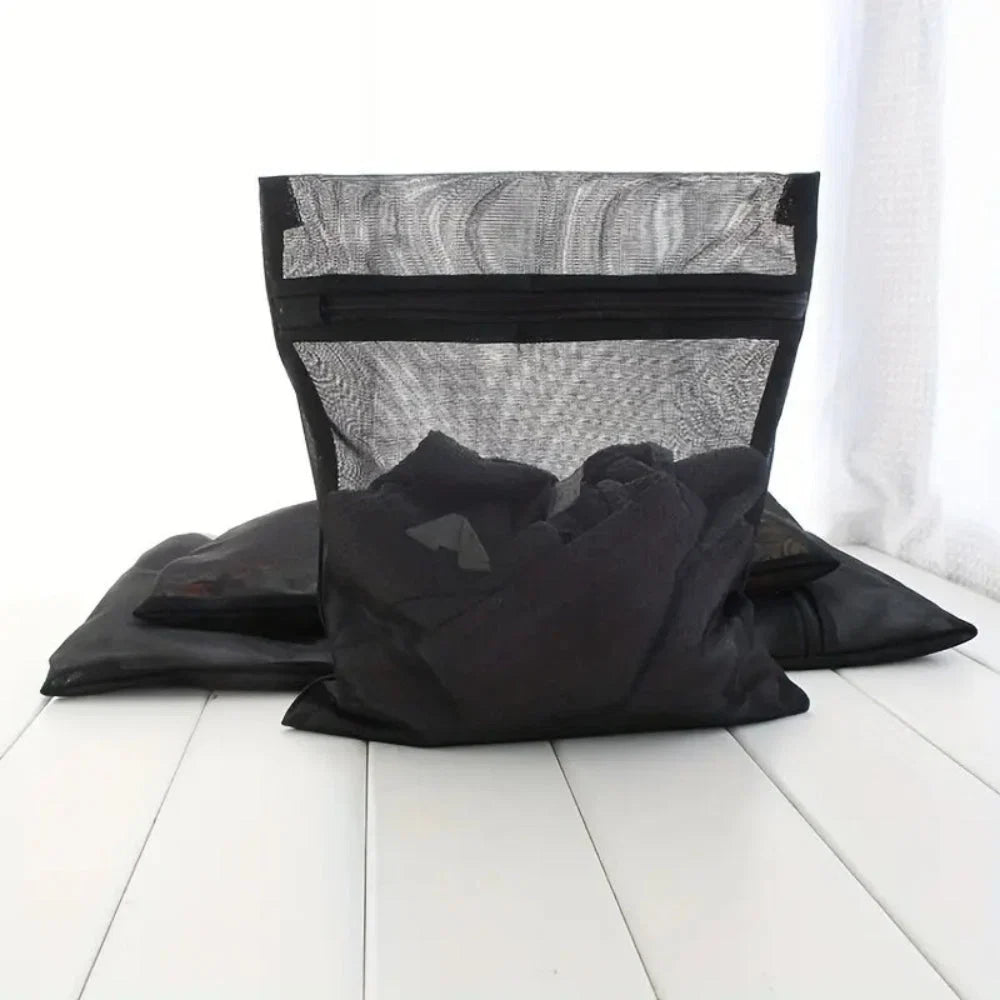 Mesh Laundry Bags Microfiber Blend Set of 3