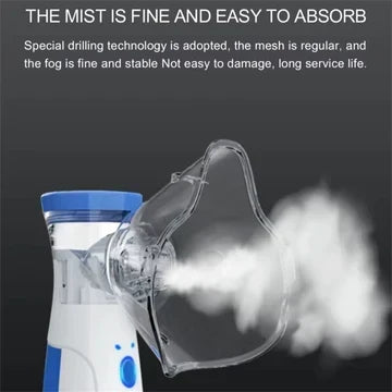 Mesh Nebulizer Quiet USB-Rechargeable Adjustable Mist
