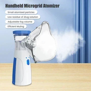 Mesh Nebulizer Quiet USB-Rechargeable Adjustable Mist