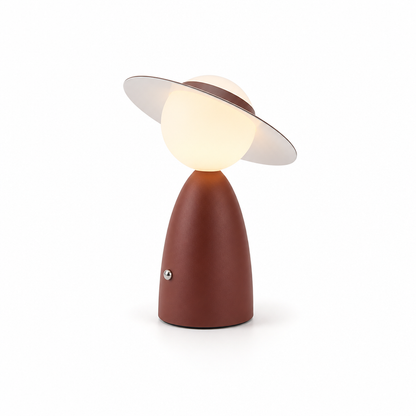 Metal Touch-Control & Wireless LED Table Lamp (Integrated Charger)