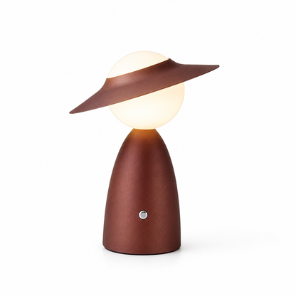 Metal Touch-Control & Wireless LED Table Lamp (Integrated Charger)