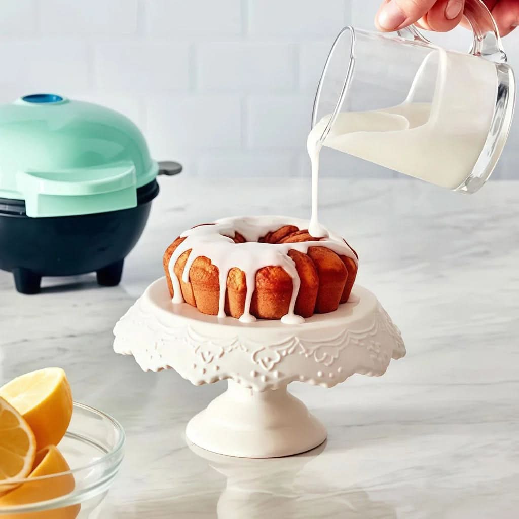 Mini Bundt Cake Maker Non-Stick Fast-Heating Plates