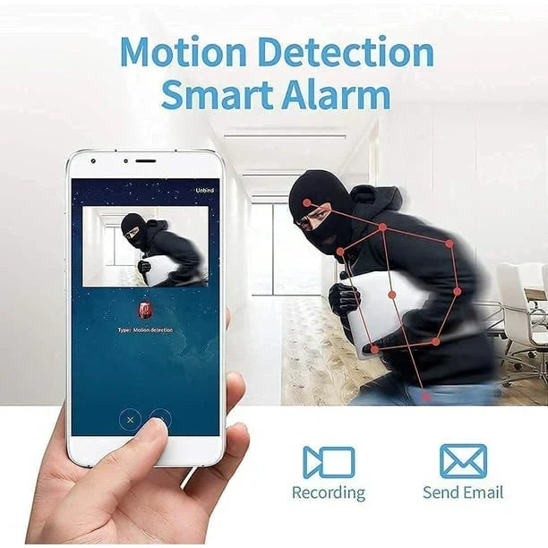Mini Wireless Camera 1080p Night Vision Motion Detection