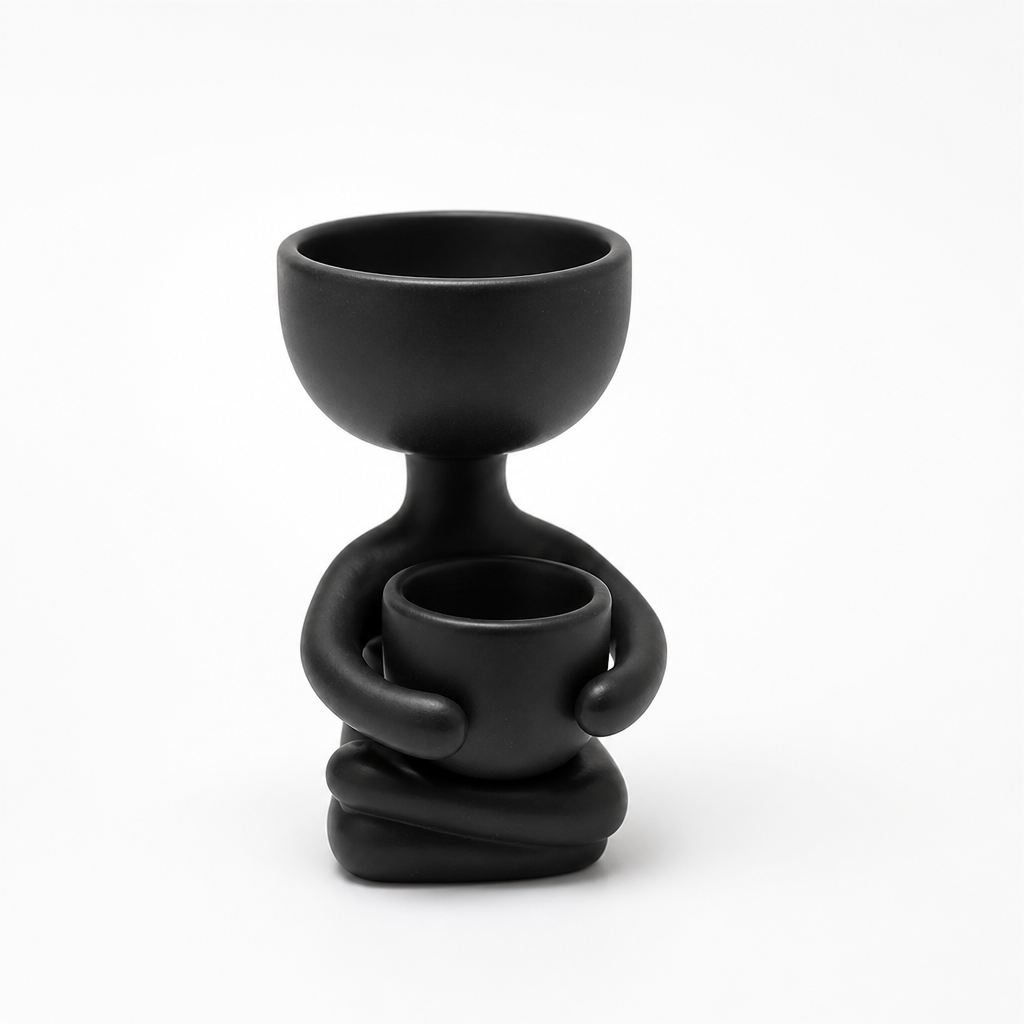 Minimalist Sculptural Ceramic Vase