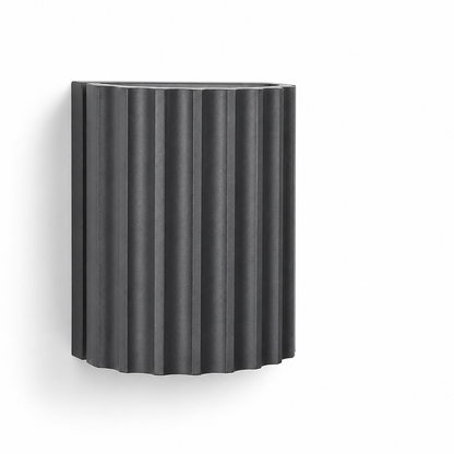Minimalist Sculptural LED Wall Light With Push-Button Dimmer