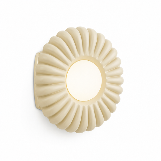 Modern Sculptural Resin Wall Lamp