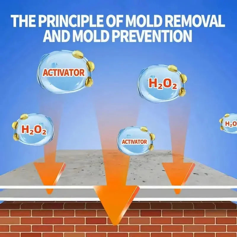 Mold Remover Spray Formaldehyde-Free Multi-Surface 8.1 fl oz