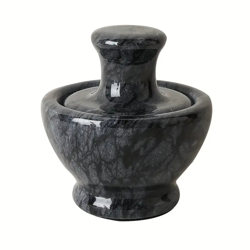 Mortar And Pestle Marble Ergonomic Non-Slip