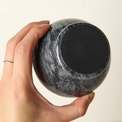 Mortar And Pestle Marble Ergonomic Non-Slip
