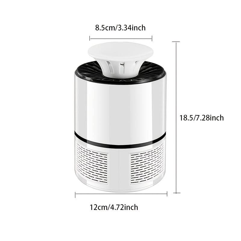 Mosquito Lamp Blue Flame Effect USB-Powered Quiet Operation