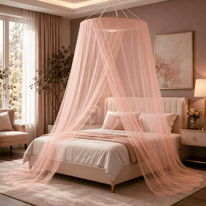 Mosquito Net Foldable Breathable Mesh for Bed and Travel