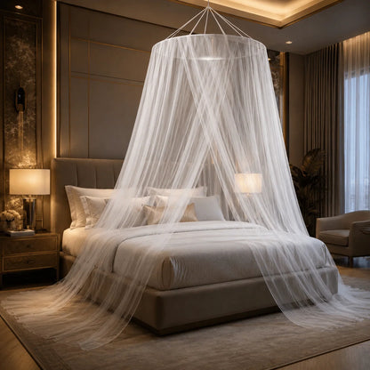 Mosquito Net Foldable Breathable Mesh for Bed and Travel
