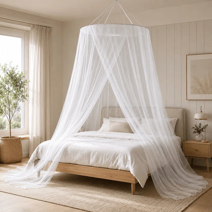 Mosquito Net Foldable Breathable Mesh for Bed and Travel