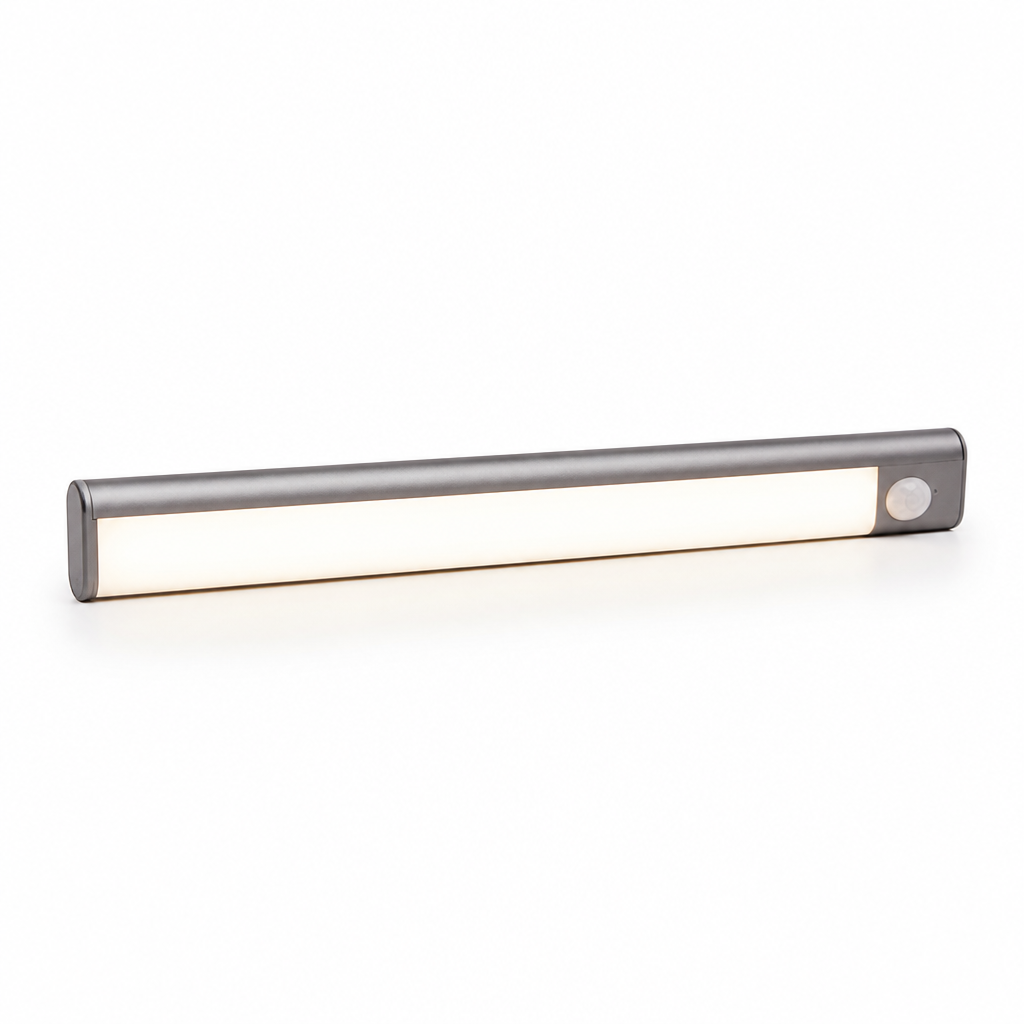 Motion-Activated Rechargeable Under-Cabinet LED Light (Magnetic No-Drill Mount)