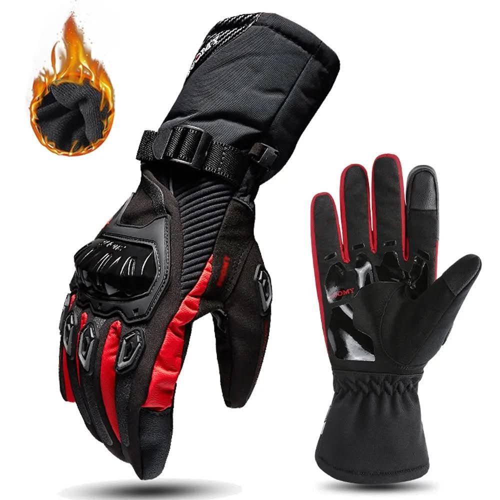 Motorcycle Gloves Waterproof Insulated Touchscreen-Compatible