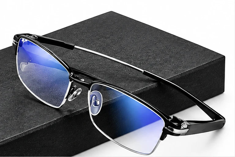 Multifocal Glasses Near & Far Vision Metal Frame