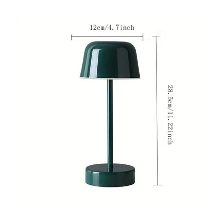Mushroom Lamp Rechargeable Touch Dimmable LED