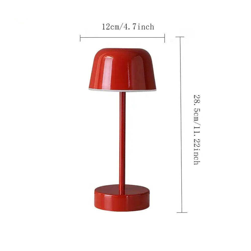 Mushroom Lamp Rechargeable Touch Dimmable LED