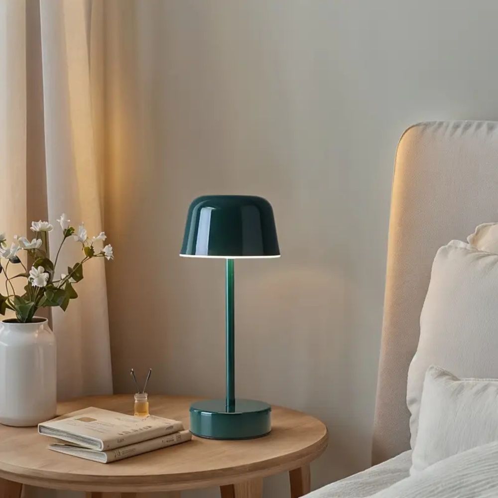 Mushroom Lamp Rechargeable Touch Dimmable LED