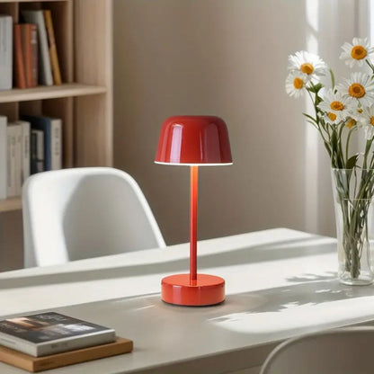 Mushroom Lamp Rechargeable Touch Dimmable LED