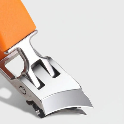 Nail Clipper Extra-Strength Stainless Steel Ergonomic Non-Slip Handle
