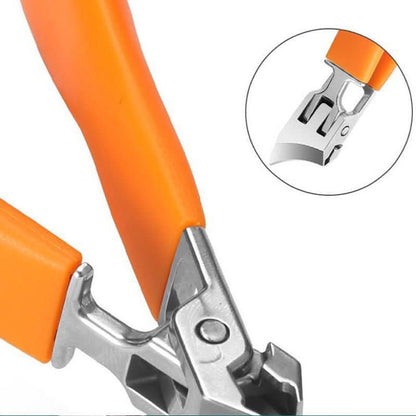 Nail Clipper Extra-Wide Opening Curved Stainless Steel Blades