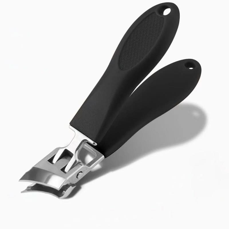 Nail Clipper Extra-Wide Opening Curved Stainless Steel Blades