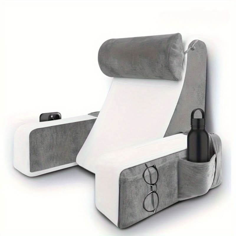 Nap Pillow Ergonomic Memory Foam Breathable Cover & Portable Design