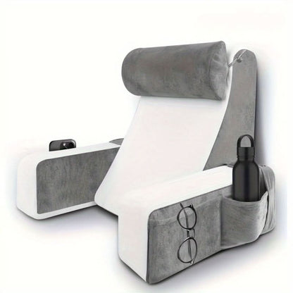 Nap Pillow Ergonomic Memory Foam Breathable Cover & Portable Design