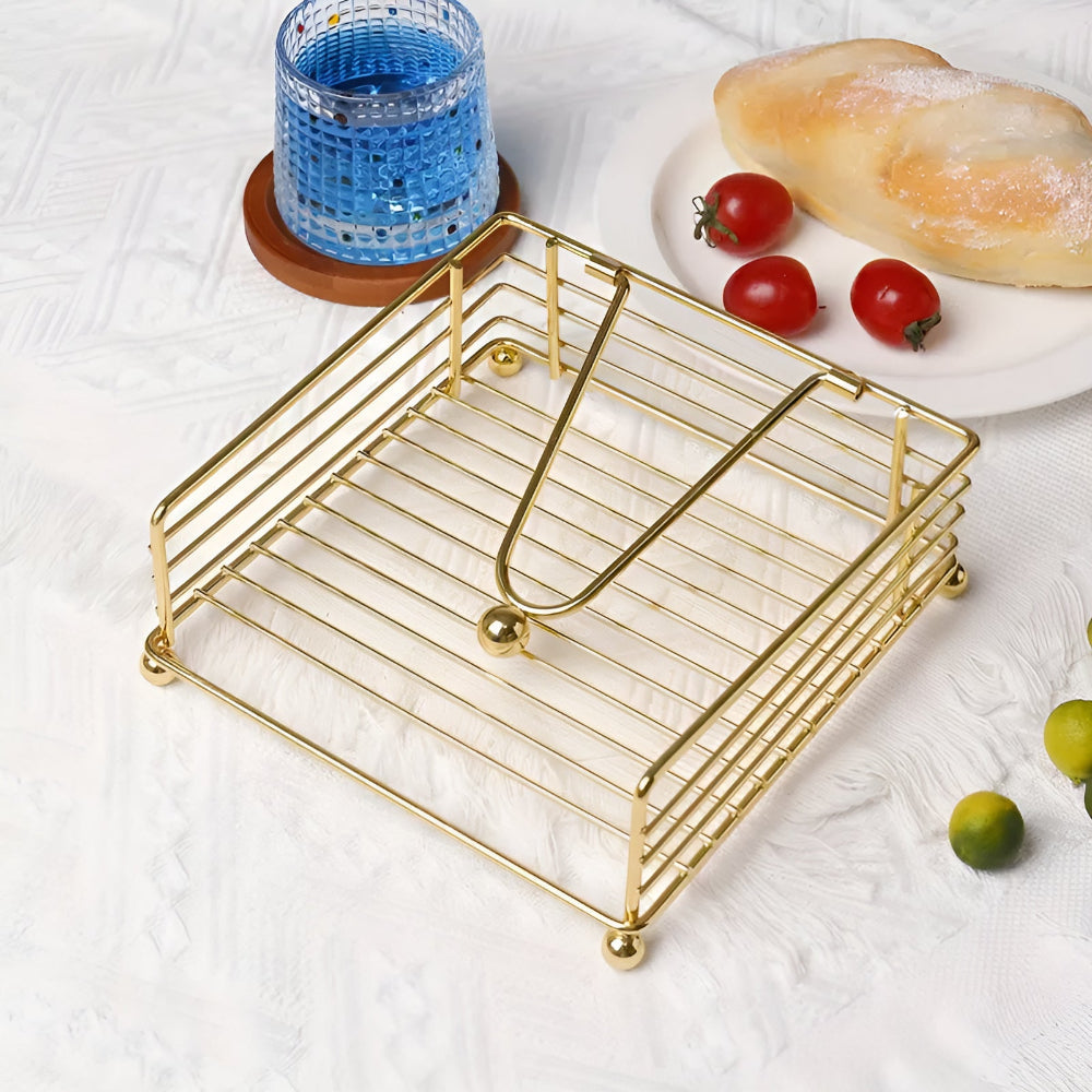 Napkin Holder Durable Iron Easy Clean