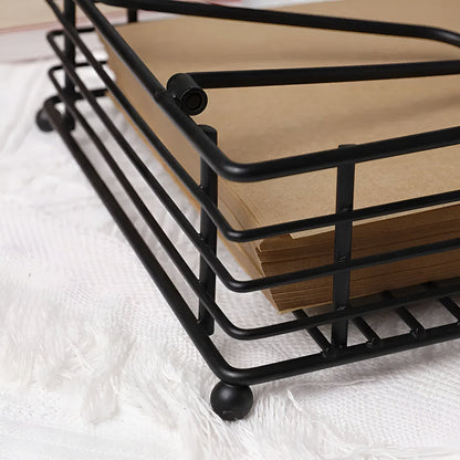 Napkin Holder Durable Iron Easy Clean