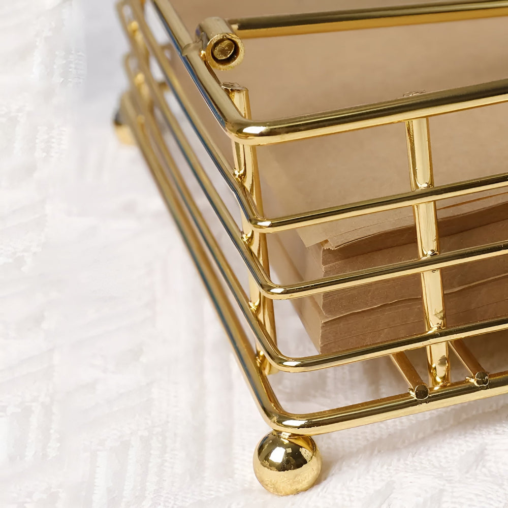 Napkin Holder Durable Iron Easy Clean