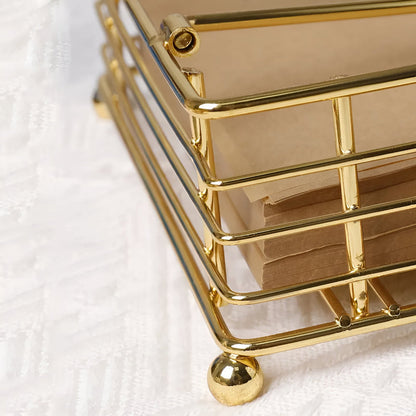 Napkin Holder Durable Iron Easy Clean