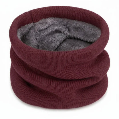 Neck Gaiter Thermal Knit Windproof Stretch Fit