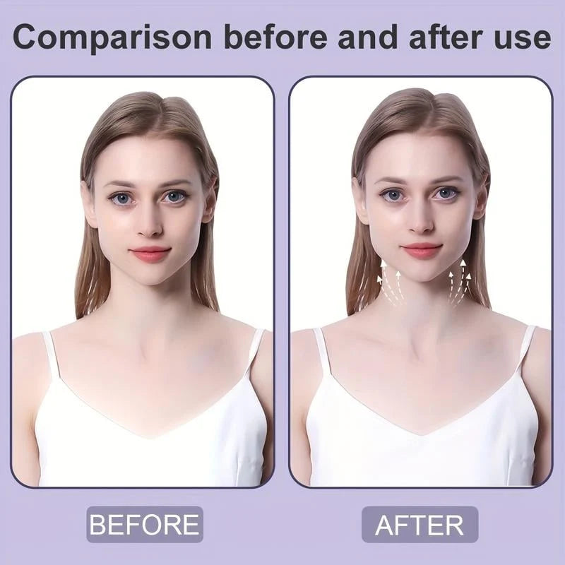 Neck Lifting Tape Invisible Sweat-Resistant Hypoallergenic Up to 10-Hour Hold