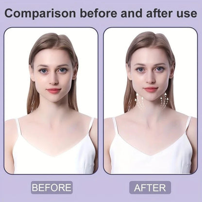 Neck Lifting Tape Invisible Sweat-Resistant Hypoallergenic Up to 10-Hour Hold
