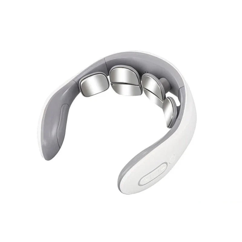 Neck Massager Vibration Heat Portable Rechargeable
