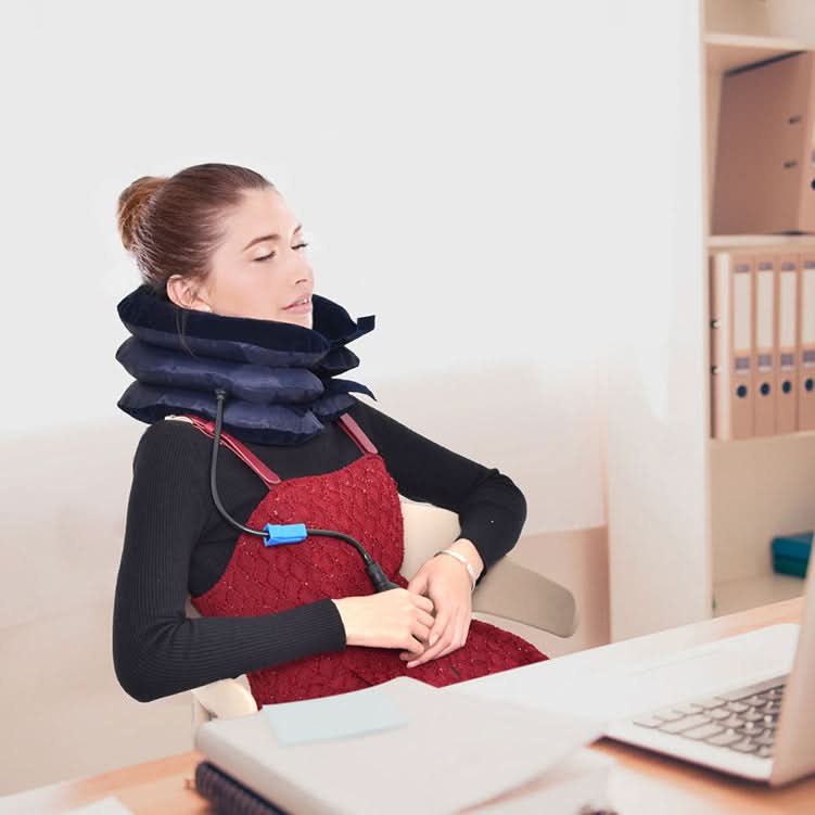 Neck Stretcher Inflatable Adjustable Portable Cervical Traction