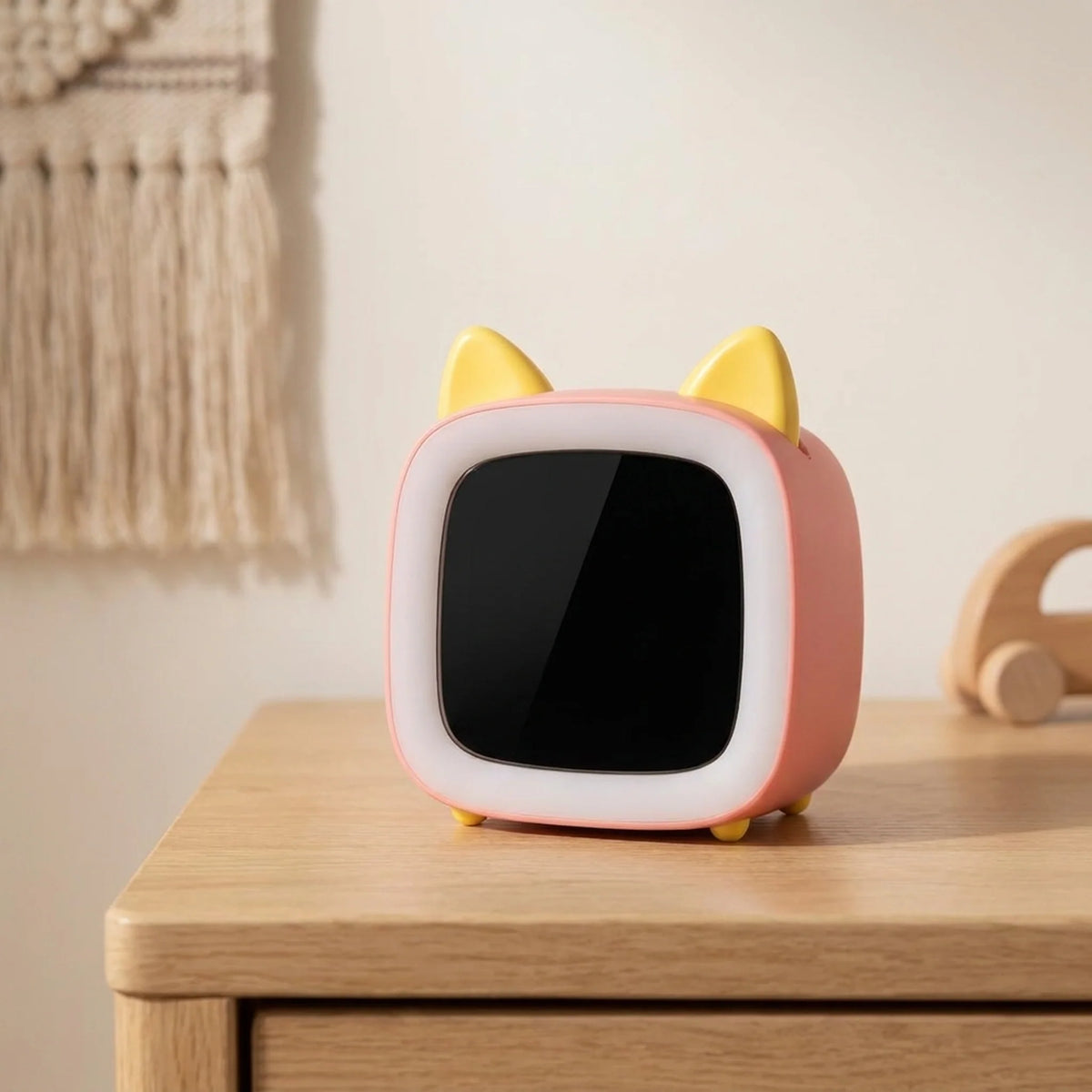 Night Light Alarm Clock Stepless Dimmable LED Animal Designs