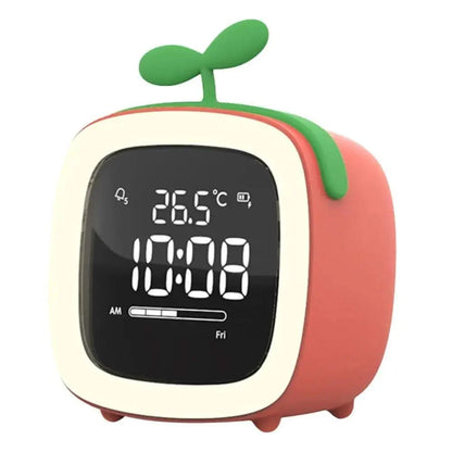 Night Light Alarm Clock Stepless Dimmable LED Animal Designs